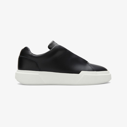 Calvin Klein Chunky Cupsole Hide Lace Up Erkek Siyah Sneaker Calvin Klein Chunky Cupsole Hide Lace Up Erkek Siyah Sneaker