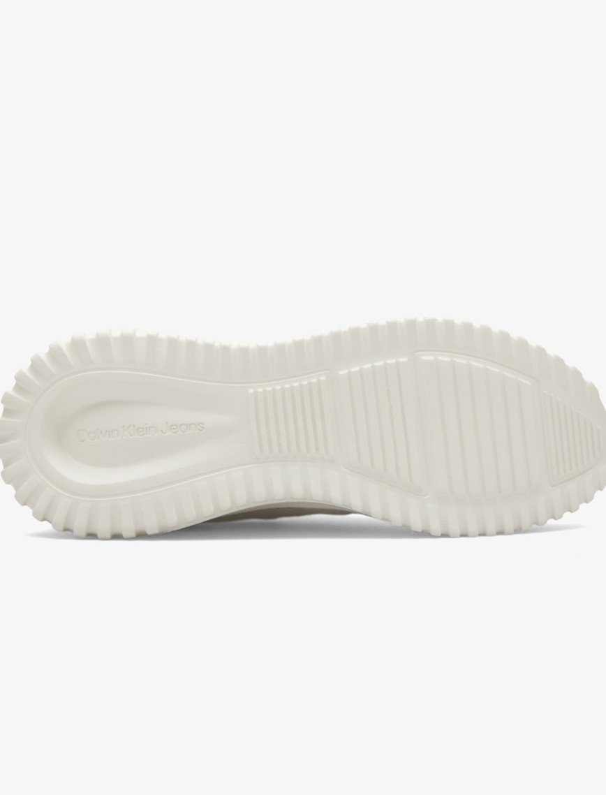 Calvin Klein Eva Runner Sock Tech Mix Kadın Gri Sneaker