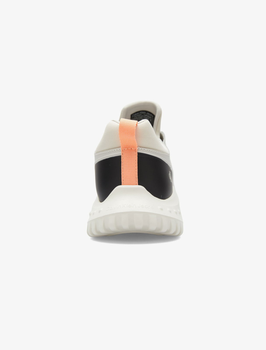 Calvin Klein Eva Runner Sock Tech Mix Kadın Gri Sneaker