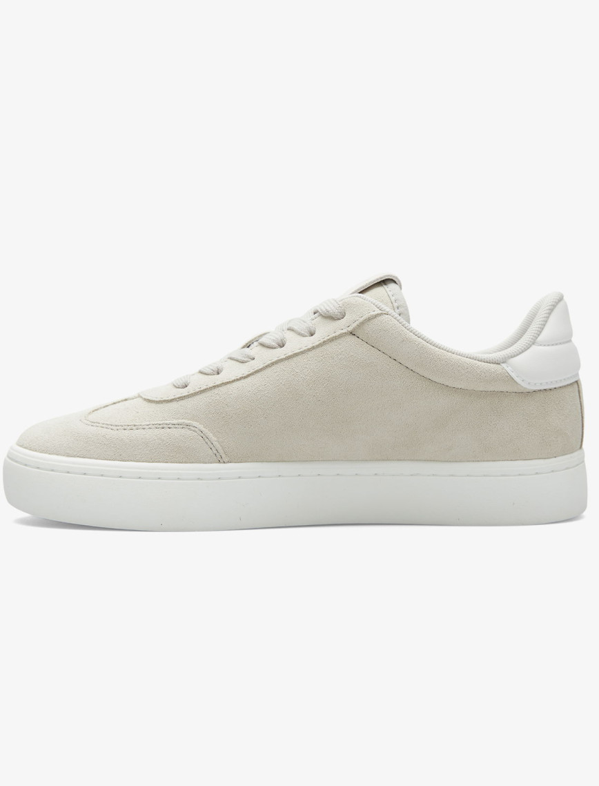 Calvin Klein Classic Cupsole Mix In Kadın Gri Sneaker