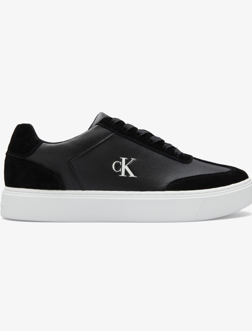 Calvin Klein Classic Cupsole Lace Up Erkek Siyah Sneaker Calvin Klein Classic Cupsole Lace Up Erkek Siyah Sneaker