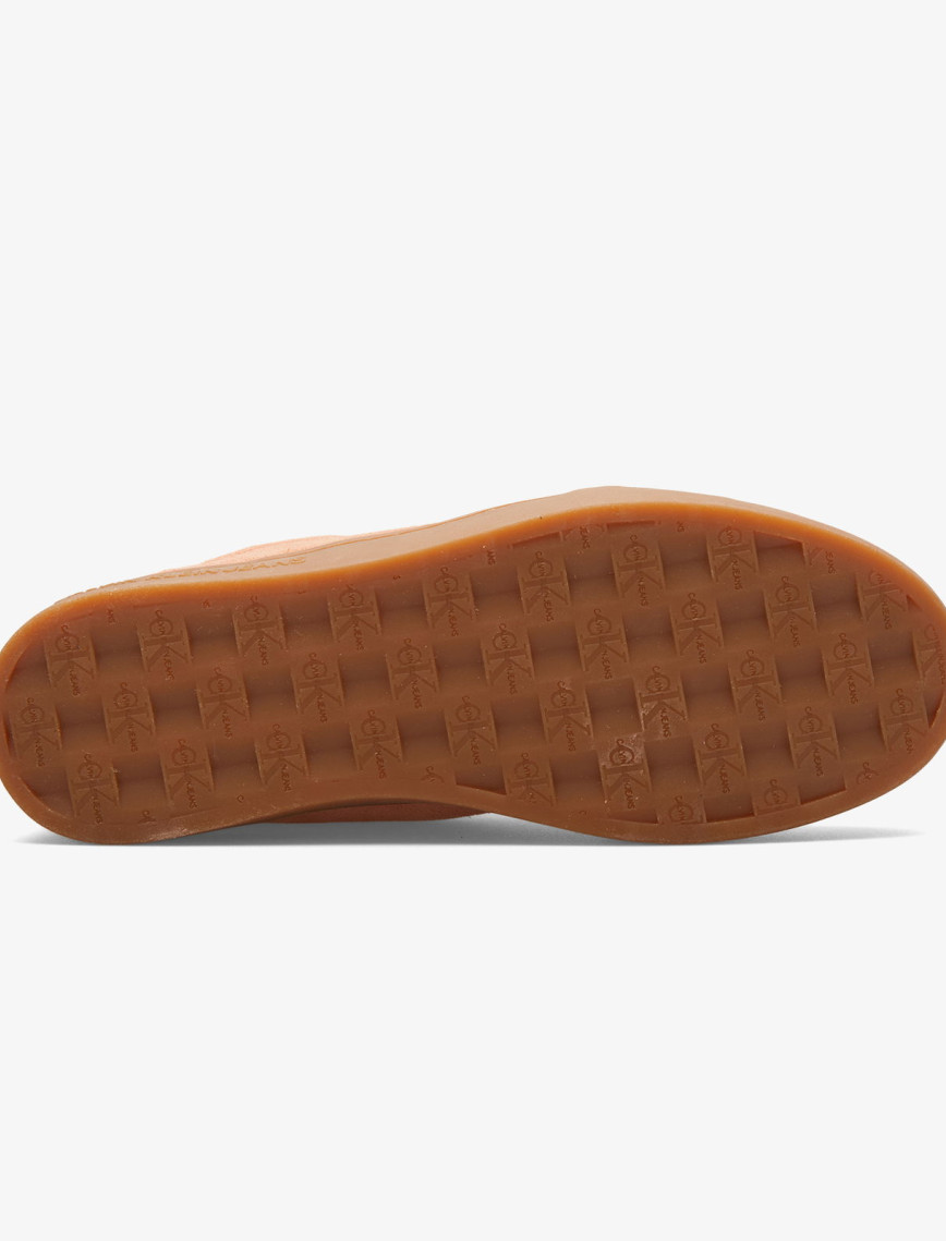 Calvin Klein Classic Cupsole Mix In Kadın Turuncu Sneaker