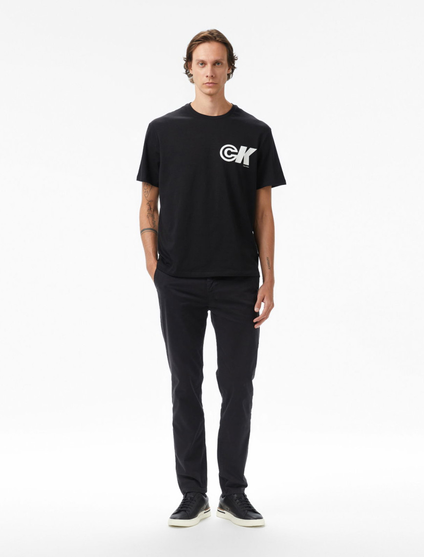 Calvin Klein Sport Logo Graphic Erkek Siyah T-Shirt Calvin Klein Sport Logo Graphic Erkek Siyah T-Shirt
