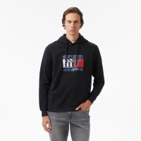 Tommy Hilfiger Twist Flag Erkek Siyah Sweatshirt Tommy Hilfiger Twist Flag Erkek Siyah Sweatshirt