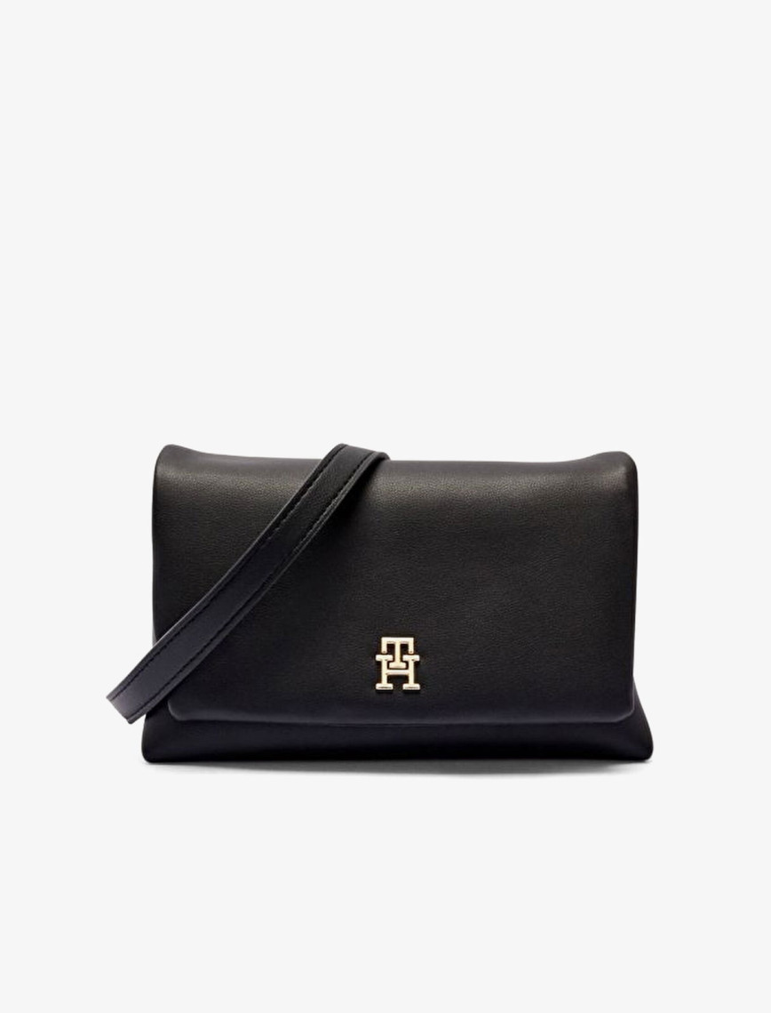 Tommy Hilfiger Modern Essential Mini Kadın Siyah El Çantası Tommy Hilfiger Modern Essential Mini Kadın Siyah El Çantası