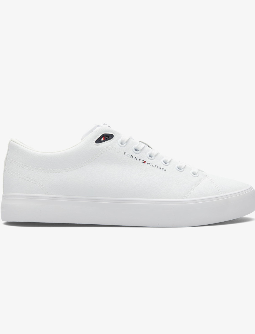 Tommy Hilfiger Core Low II Essentials Erkek Beyaz Sneaker Tommy Hilfiger Core Low II Essentials Erkek Beyaz Sneaker