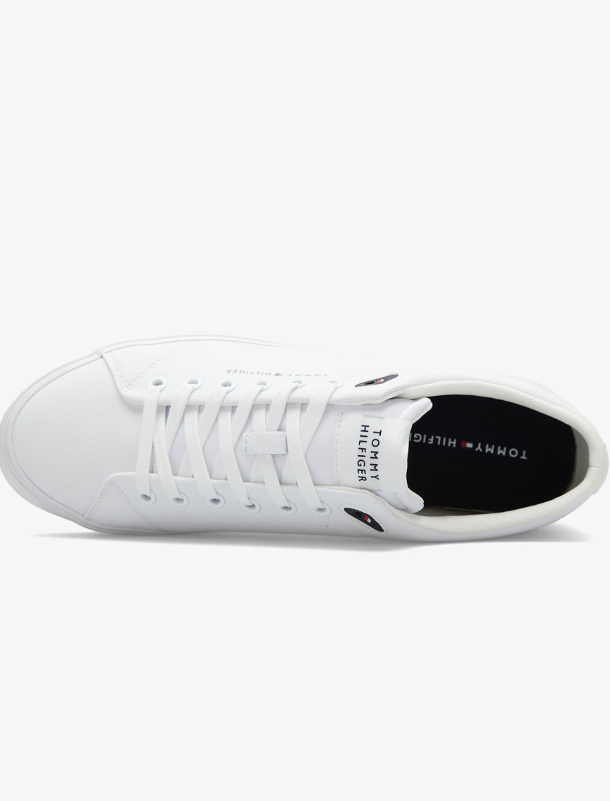 Tommy Hilfiger Core Low II Essentials Erkek Beyaz Sneaker Tommy Hilfiger Core Low II Essentials Erkek Beyaz Sneaker