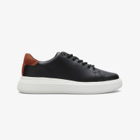 Calvin Klein Cupsole Lace Up Kadın Siyah Sneaker Calvin Klein Cupsole Lace Up Kadın Siyah Sneaker
