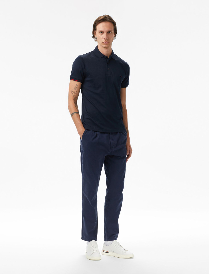 Tommy Hilfiger İsaac Light Cotton Erkek Bej Pantolon Tommy Hilfiger İsaac Light Cotton Erkek Bej Pantolon