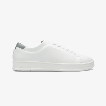 Calvin Klein Pure Low Lace Up Cupsole Erkek Beyaz Sneaker Calvin Klein Pure Low Lace Up Cupsole Erkek Beyaz Sneaker