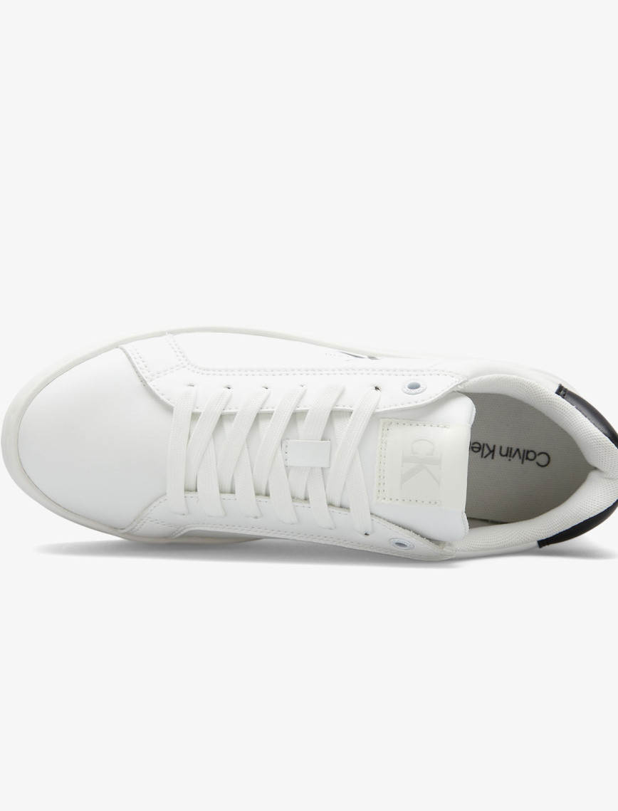 Calvin Klein Bold Flat Low Lace Kadın Beyaz Sneaker Calvin Klein Bold Flat Low Lace Kadın Beyaz Sneaker