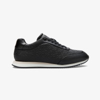 Calvin Klein Runner Lace Up Mono Kadın Siyah Sneaker Calvin Klein Runner Lace Up Mono Kadın Siyah Sneaker