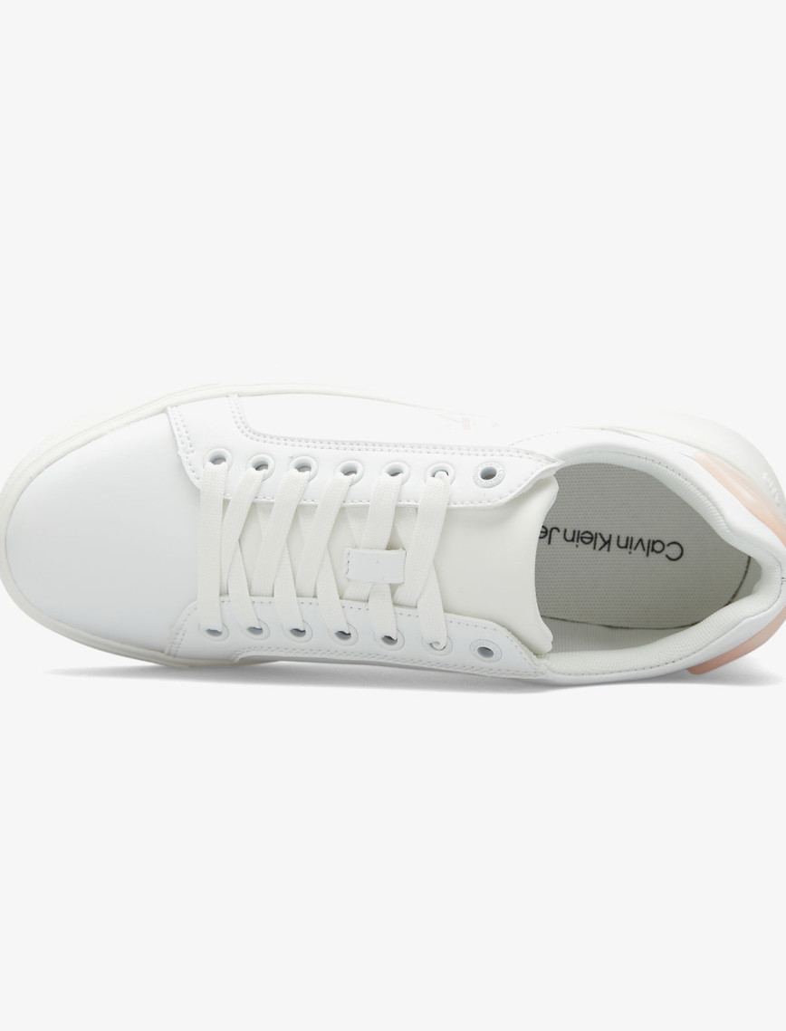 Calvin Klein Chunky Cupsole Patch Kadın Beyaz Sneaker Calvin Klein Chunky Cupsole Patch Kadın Beyaz Sneaker