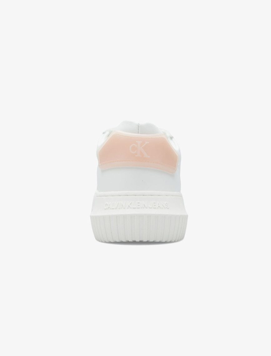 Calvin Klein Chunky Cupsole Patch Kadın Beyaz Sneaker Calvin Klein Chunky Cupsole Patch Kadın Beyaz Sneaker