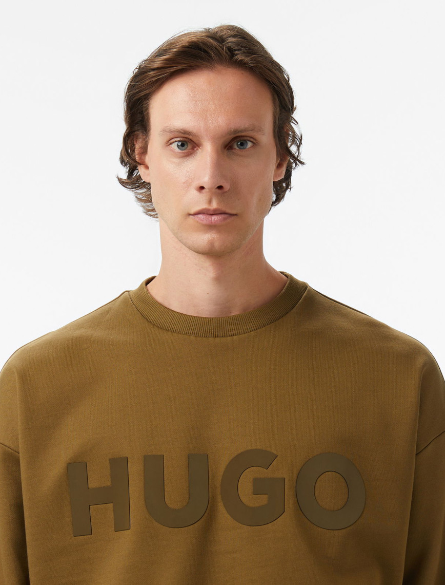 Hugo Dinex Erkek Haki Sweatshirt Hugo Dinex Erkek Haki Sweatshirt