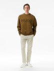 Hugo Dinex Erkek Haki Sweatshirt Hugo Dinex Erkek Haki Sweatshirt