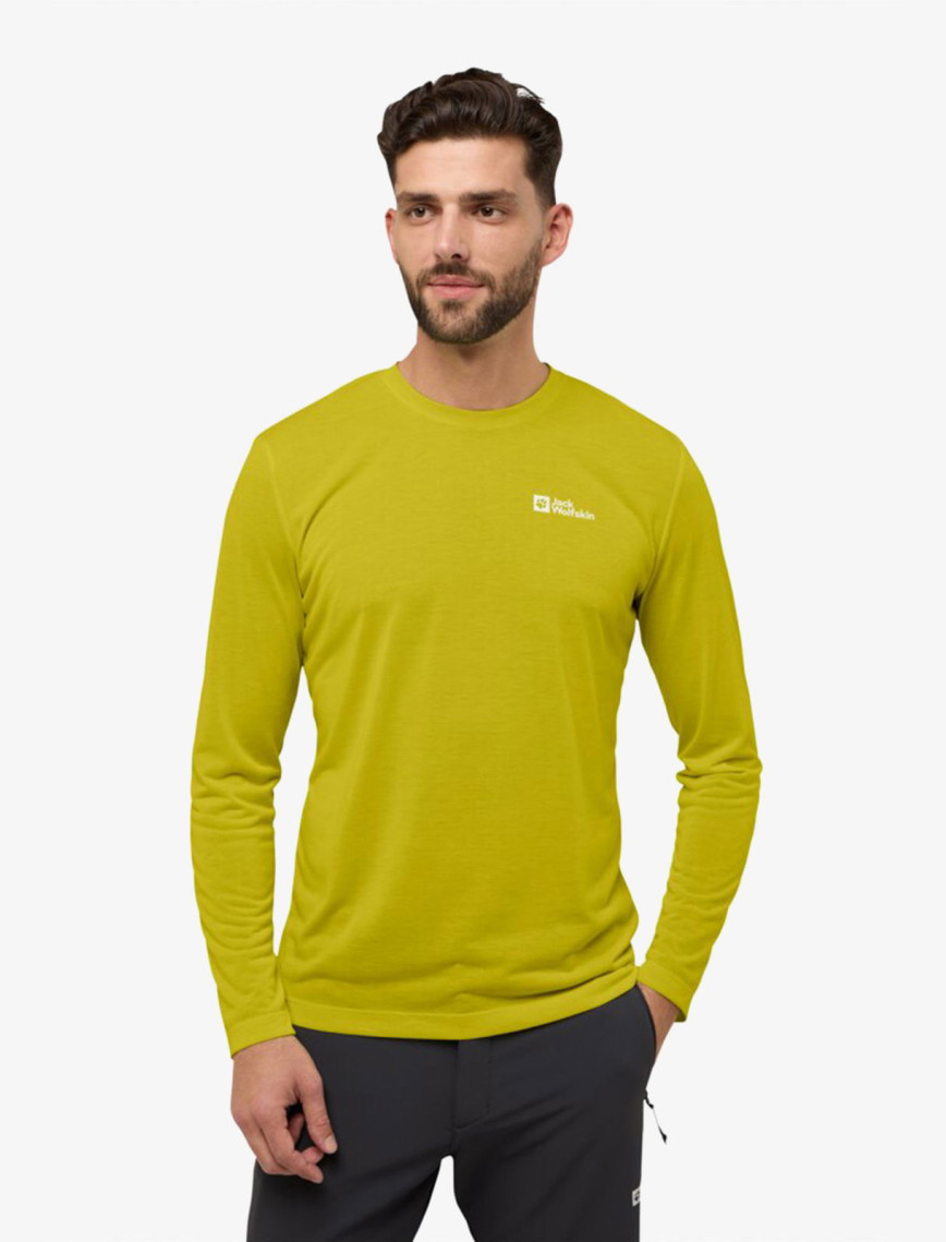 Jack Wolfskin Vonnan Erkek Yeşil T-Shirt Jack Wolfskin Vonnan Erkek Yeşil T-Shirt