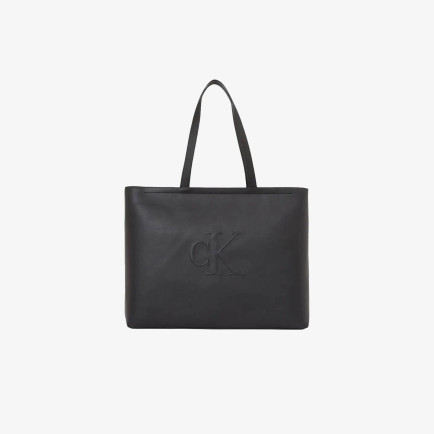 Calvin Klein Sculpted Slim Tote Kadın Siyah Çanta Calvin Klein Sculpted Slim Tote Kadın Siyah Çanta