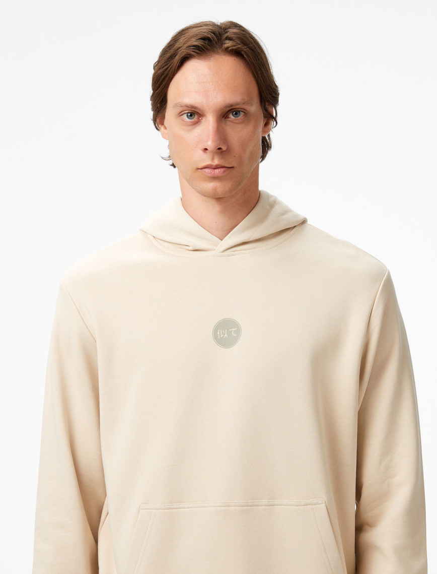 UNITED4 Erkek Krem Sweatshirt UNITED4 Erkek Krem Sweatshirt