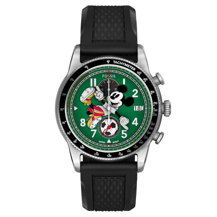 Fossil FLE1203 Disney x Fossil Limited-Edition Mickey Mouse Soccer Erkek Kol Saati