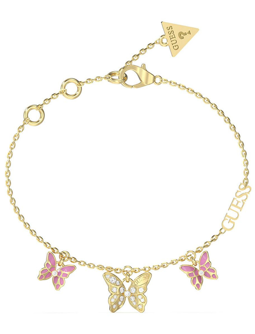 Guess JGUJUBB04102JWYGLPS Kelebek Kadın Bileklik Guess JGUJUBB04102JWYGLPS Kelebek Kadın Bileklik