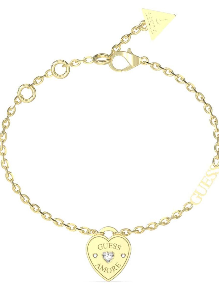 Guess JGUJUBB05057JWYGS Kalpli Kadın Bileklik Guess JGUJUBB05057JWYGS Kalpli Kadın Bileklik