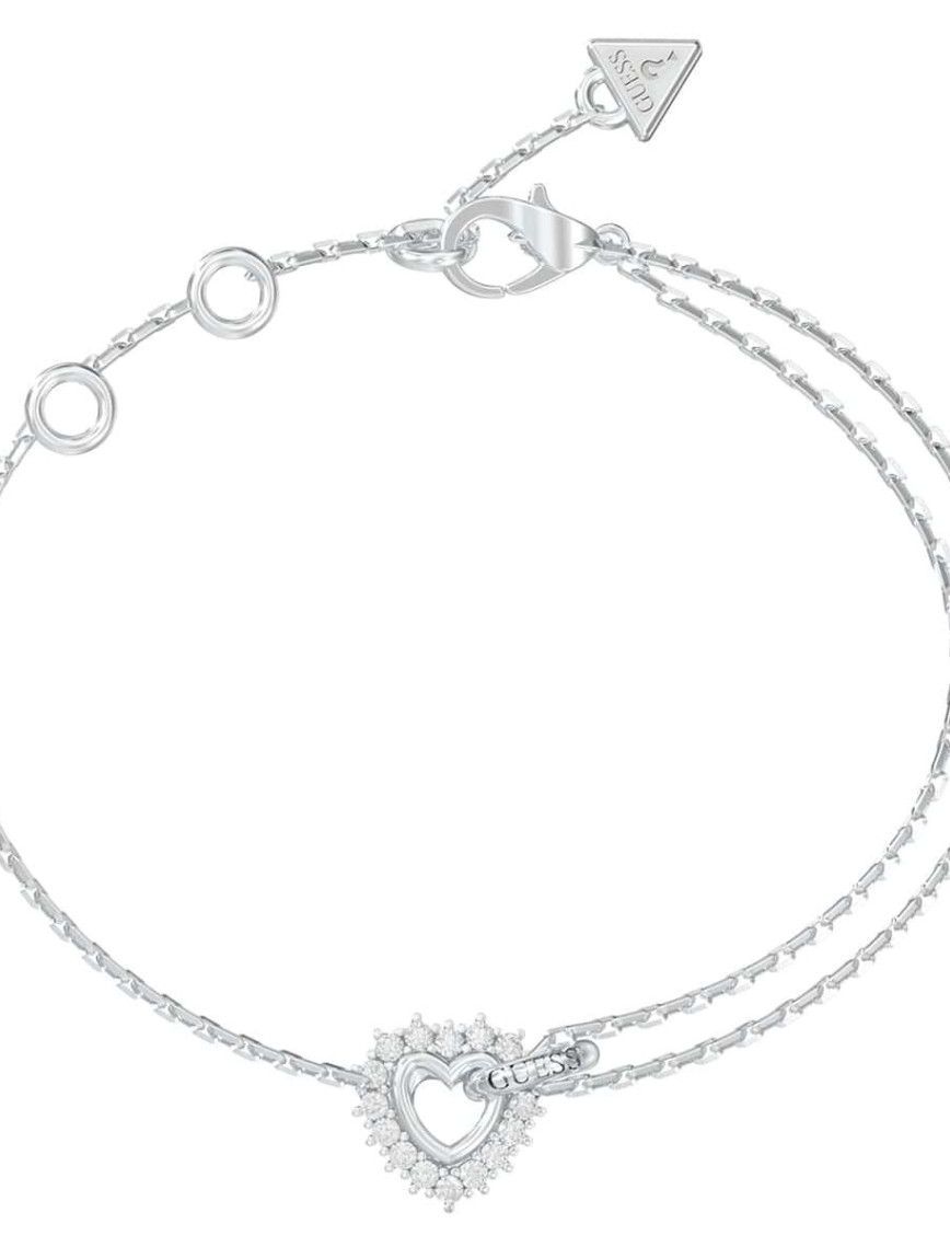 Guess JGUJUBB05534JWRHS Kalpli Kadın Bileklik Guess JGUJUBB05534JWRHS Kalpli Kadın Bileklik