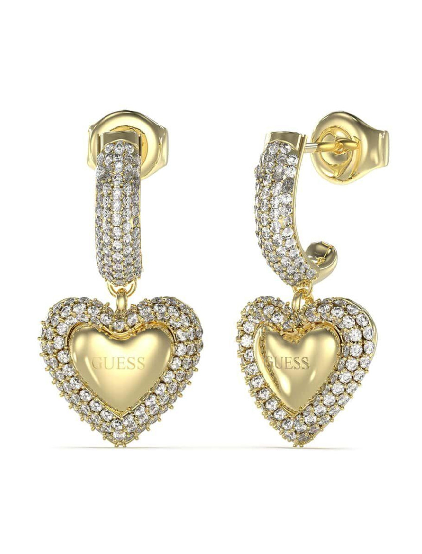 Guess JGUJUBE05021JWYGTU Kalpli Kadın Küpe Guess JGUJUBE05021JWYGTU Kalpli Kadın Küpe