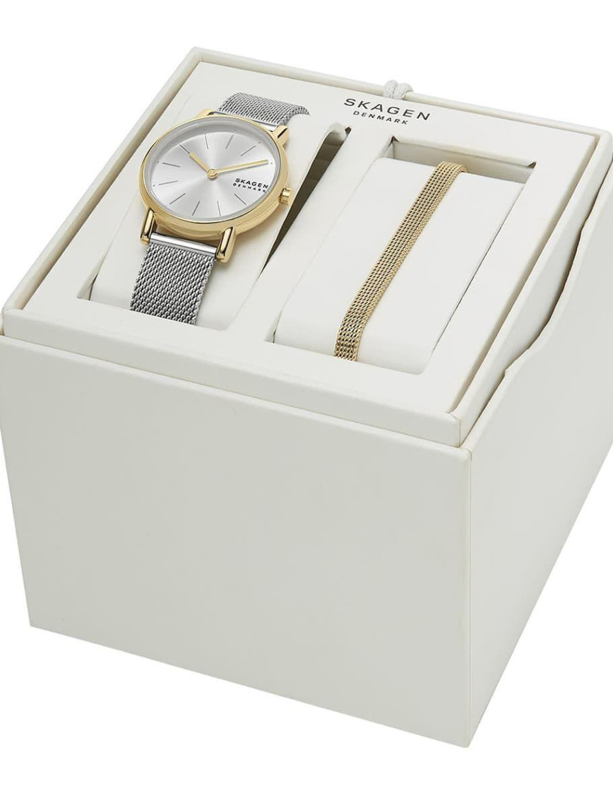 Skagen SKW3153SET Kadın Kol Saati ve Bileklik Seti Skagen SKW3153SET Kadın Kol Saati ve Bileklik Seti