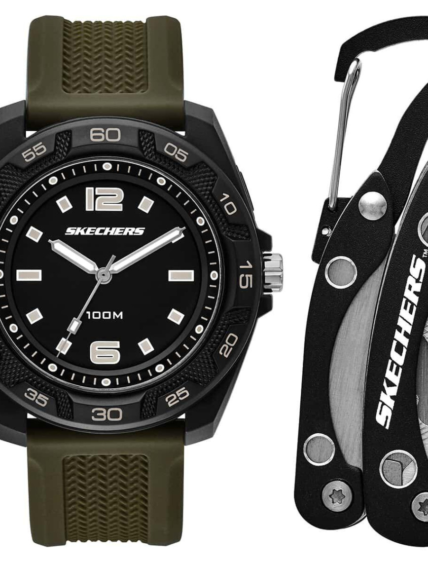 Skechers SR8502 Erkek Kol Saati ve Çok Amaçlı Alet Seti Skechers SR8502 Erkek Kol Saati ve Çok Amaçlı Alet Seti