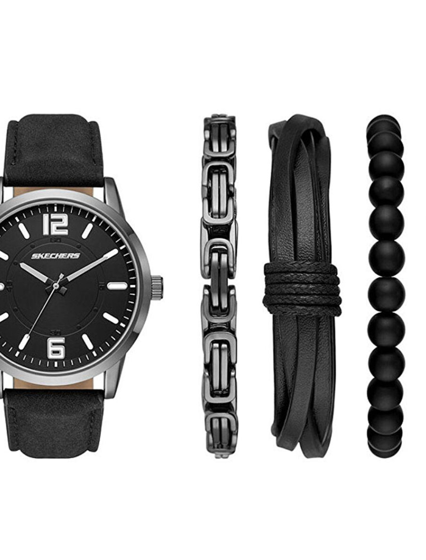 Skechers SR9043 Erkek Set Kol Saati ve Bileklik Skechers SR9043 Erkek Set Kol Saati ve Bileklik