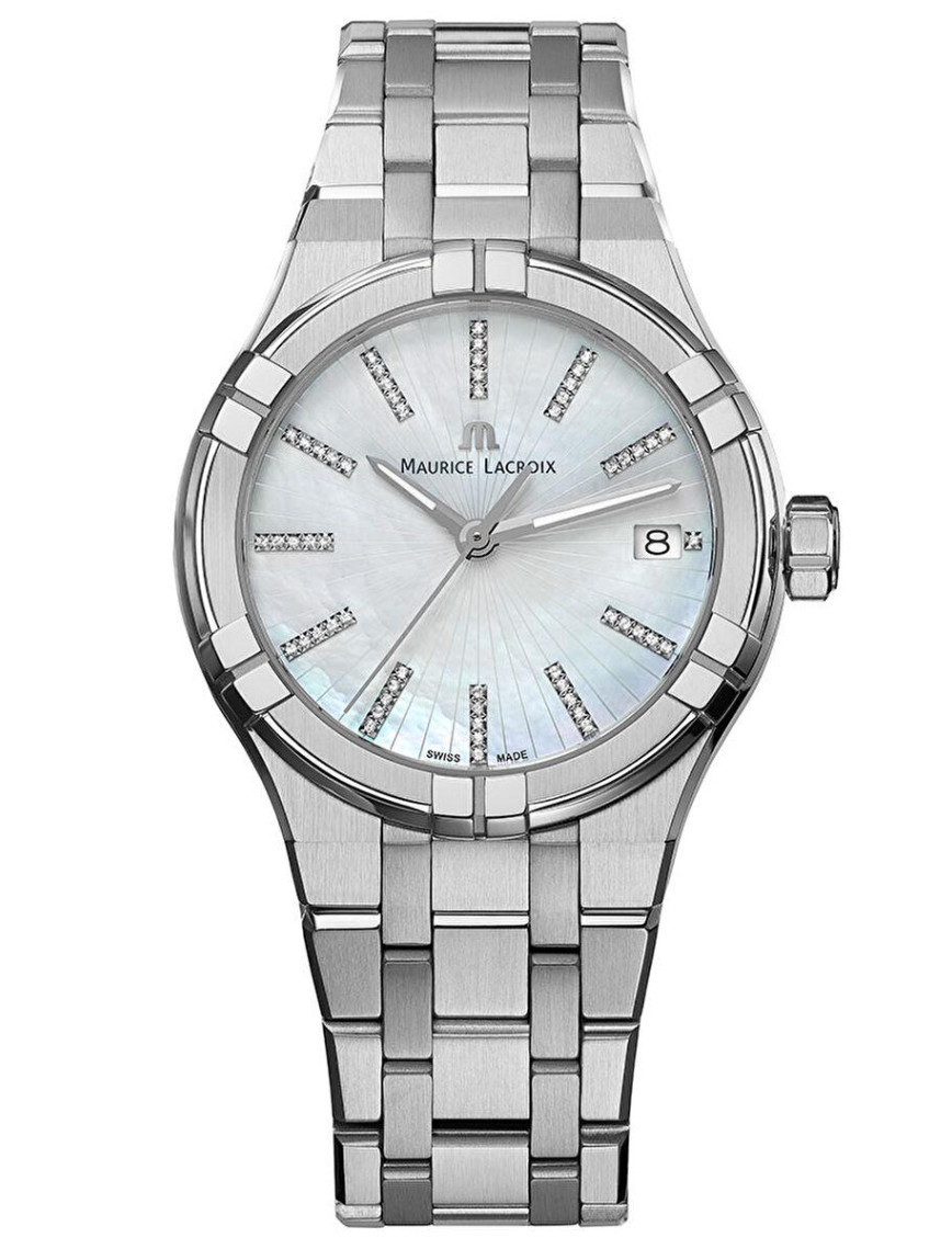 Maurice Lacroix ML-AI1106SS002170-1 Pırlantalı Kadın Kol Saati Maurice Lacroix ML-AI1106SS002170-1 Pırlantalı Kadın Kol Saati