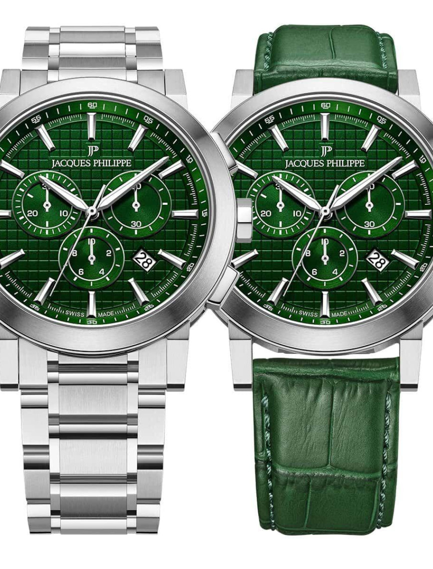 Jacques Philippe JPQGC1713X6XS Erkek Kol Saati ve Yedek Kordon Jacques Philippe JPQGC1713X6XS Erkek Kol Saati ve Yedek Kordon