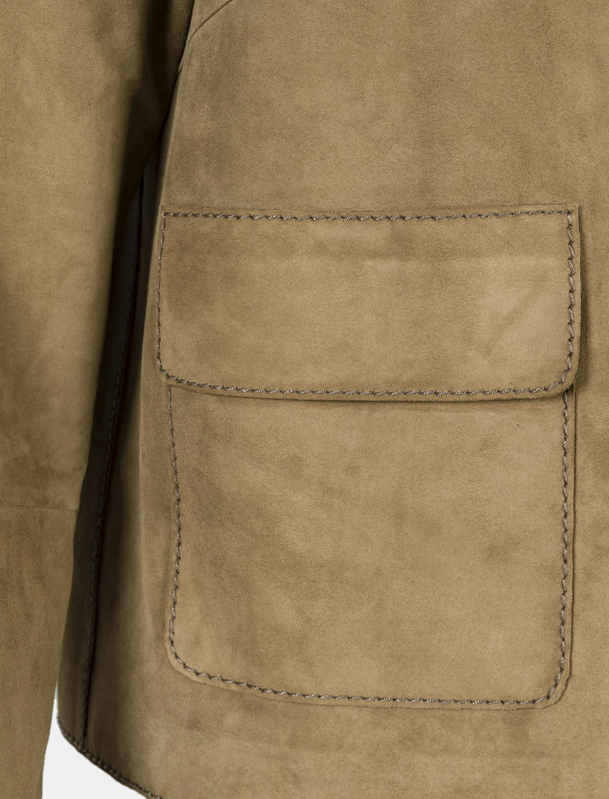 Limited Edition Kadın Vizon Süet Kısa Ceket Limited Edition Kadın Vizon Süet Kısa Ceket