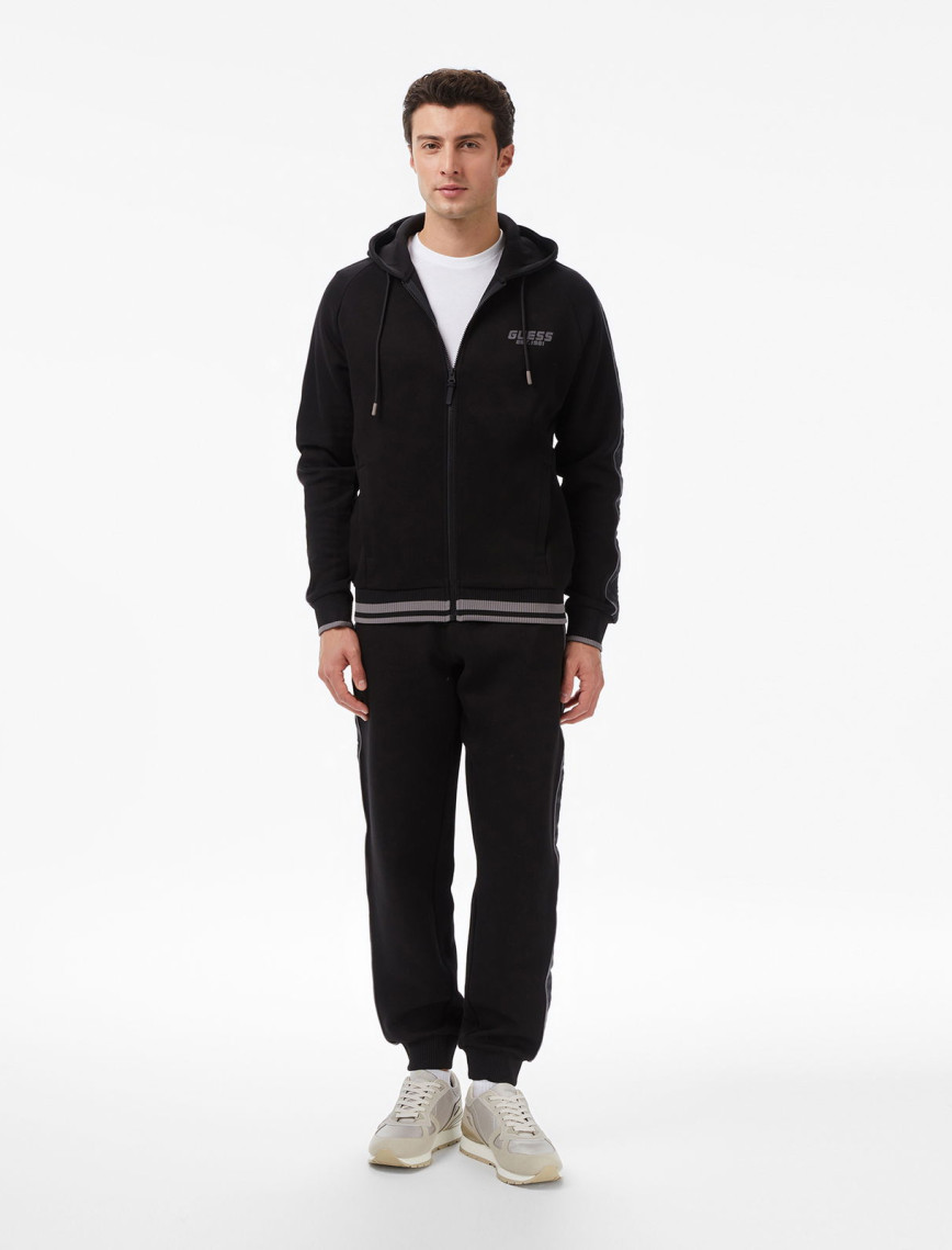 Guess Finlo Erkek Siyah Sweatshirt Guess Finlo Erkek Siyah Sweatshirt