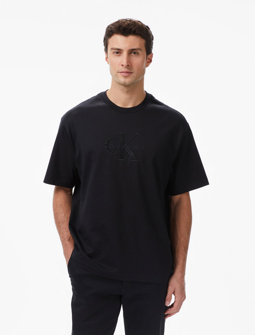Calvin Klein Low Erkek Bej T-Shirt Calvin Klein Low Erkek Bej T-Shirt