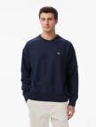 Calvin Klein Premium Terry Monogram Erkek Beyaz Sweatshirt Calvin Klein Premium Terry Monogram Erkek Beyaz Sweatshirt