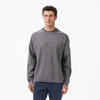 Calvin Klein Embossed Logo Erkek Gri Triko Calvin Klein Embossed Logo Erkek Gri Triko