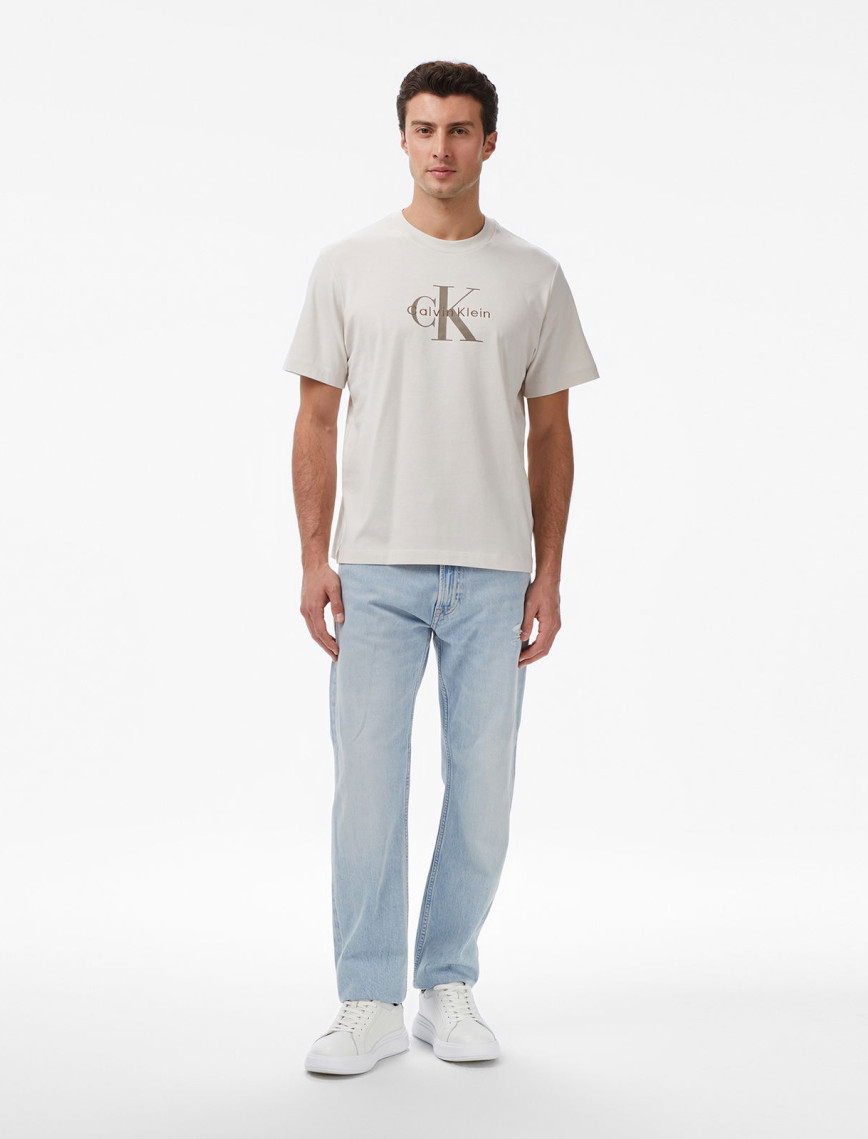 Calvin Klein Hero Monologo Erkek Beyaz T-Shirt Calvin Klein Hero Monologo Erkek Beyaz T-Shirt