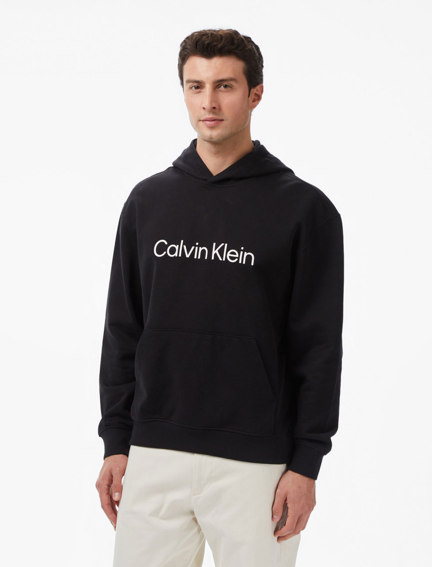 Calvin Klein Standard Logo Terry Erkek Kırmızı Sweatshirt Calvin Klein Standard Logo Terry Erkek Kırmızı Sweatshirt