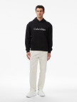 Calvin Klein Standard Logo Terry Erkek Siyah Sweatshirt Calvin Klein Standard Logo Terry Erkek Siyah Sweatshirt