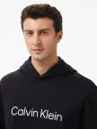 Calvin Klein Standard Logo Terry Erkek Siyah Sweatshirt Calvin Klein Standard Logo Terry Erkek Siyah Sweatshirt