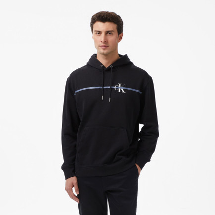 Calvin Klein Terry Graphic Erkek Siyah Sweatshirt Calvin Klein Terry Graphic Erkek Siyah Sweatshirt