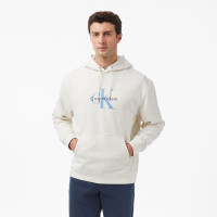 Calvin Klein Monologo Terry Erkek Beyaz Sweatshirt Calvin Klein Monologo Terry Erkek Beyaz Sweatshirt