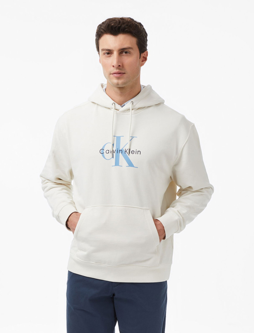 Calvin Klein Monologo Terry Erkek Siyah Sweatshirt Calvin Klein Monologo Terry Erkek Siyah Sweatshirt