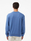 Calvin Klein Terry Badge Erkek Mavi Sweatshirt