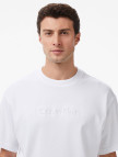 Calvin Klein Fashion Logo Erkek Beyaz T-Shirt Calvin Klein Fashion Logo Erkek Beyaz T-Shirt