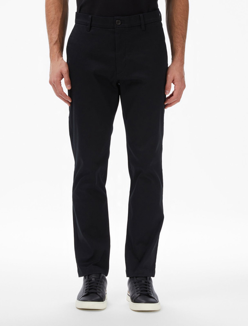 Calvin Klein Slim Cotton Stretch Chino Trouse Erkek Siyah Pantolon Calvin Klein Slim Cotton Stretch Chino Trouse Erkek Siyah Pantolon