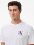 Calvin Klein Abstract Graphic Erkek Beyaz T-Shirt Calvin Klein Abstract Graphic Erkek Beyaz T-Shirt
