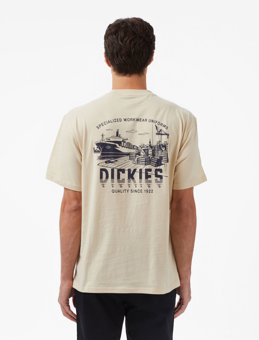 Dickies Pelham Erkek Bej T-Shirt Dickies Pelham Erkek Bej T-Shirt